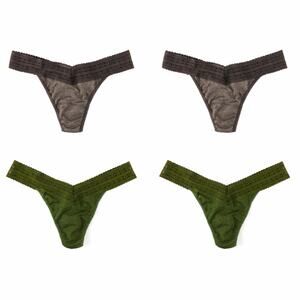 Set of 4 HANKY PANKY Dream Original Rise Thongs